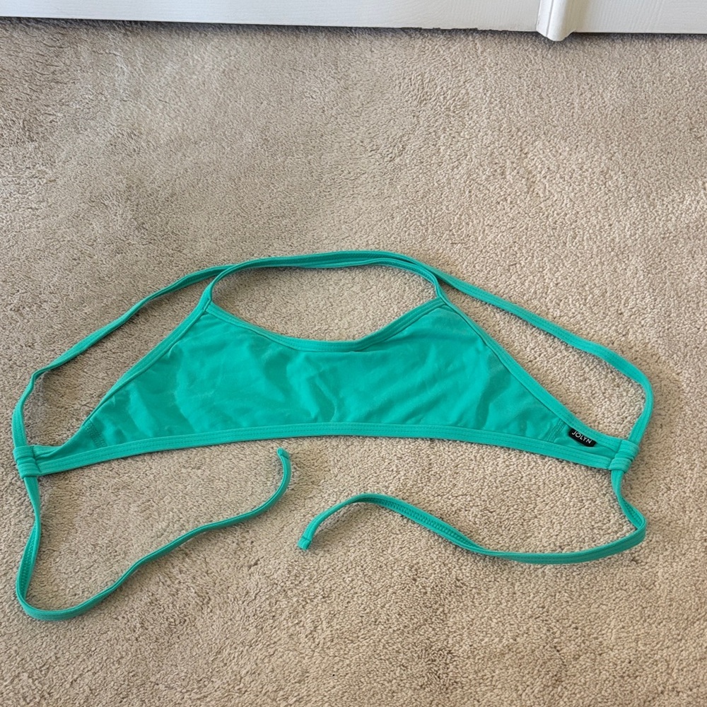 Jolyn Clothing Teal Bikini Top
